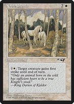 Glossy Finish Alliances Noble Steeds ( #11 Variant a)