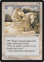 Glossy Finish Alliances Noble Steeds ( #11 Variant b)