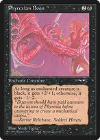 Glossy Finish Alliances Phyrexian Boon ( #58 Variant b)