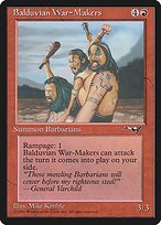 Glossy Finish Alliances Balduvian War-Makers ( #66 Variant a)