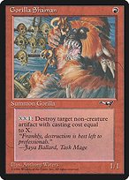 Glossy Finish Alliances Gorilla Shaman ( #72 Variant a)