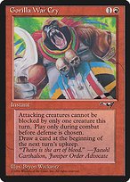 Glossy Finish Alliances Gorilla War Cry ( #73 Variant b)