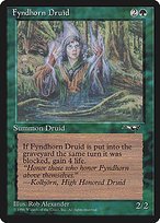 Glossy Finish Alliances Fyndhorn Druid ( #90 Variant b)