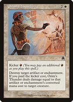 Matte Finish Apocalypse Orim's Thunder ( #15 )