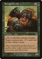 Matte Finish Apocalypse Savage Gorilla ( #85 )