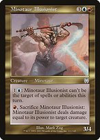 Matte Finish Apocalypse Minotaur Illusionist ( #111 )