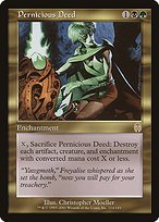 Matte Finish Apocalypse Pernicious Deed ( #114 )