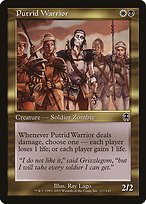 Matte Finish Apocalypse Putrid Warrior ( #117 )