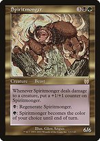 Matte Finish Apocalypse Spiritmonger ( #121 )