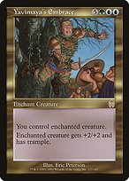 Matte Finish Apocalypse Yavimaya's Embrace ( #127 )