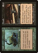 Matte Finish Apocalypse Life // Death ( #130 )