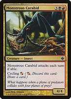 Glossy Finish Alara Reborn Monstrous Carabid ( #43 )