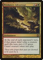 Glossy Finish Alara Reborn Predatory Advantage ( #58 )