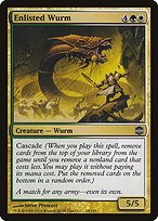 Glossy Finish Alara Reborn Enlisted Wurm ( #68 )