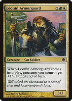Glossy Finish Alara Reborn Leonin Armorguard ( #72 )