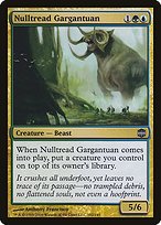 Glossy Finish Alara Reborn Nulltread Gargantuan ( #102 )