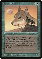 Matte Finish Arabian Nights Wyluli Wolf ( #55 Variant)