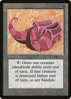 Matte Finish Arabian Nights Sandals of Abdallah ( #69 )