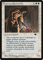 Matte Finish Antiquities Argivian Blacksmith ( #2 )