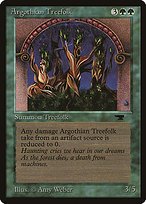 Matte Finish Antiquities Argothian Treefolk ( #30 )