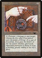 Matte Finish Antiquities Amulet of Kroog ( #36 )