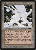 Matte Finish Antiquities Mishra's Factory ( #80 Variant d)