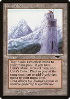 Matte Finish Antiquities Urza's Tower ( #85 Variant d)