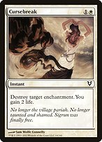 Matte Finish Avacyn Restored Cursebreak ( #14 )