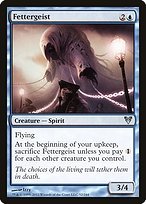 Matte Finish Avacyn Restored Fettergeist ( #52 )