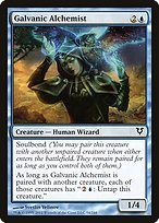 Matte Finish Avacyn Restored Galvanic Alchemist ( #54 )