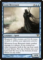 Matte Finish Avacyn Restored Lone Revenant ( #64 )