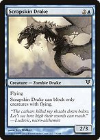 Matte Finish Avacyn Restored Scrapskin Drake ( #73 )