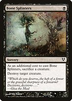 Matte Finish Avacyn Restored Bone Splinters ( #88 )