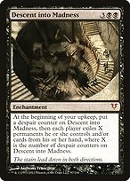 Matte Finish Avacyn Restored Descent into Madness ( #97 )