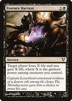 Matte Finish Avacyn Restored Essence Harvest ( #100 )