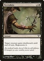 Matte Finish Avacyn Restored Necrobite ( #115 )