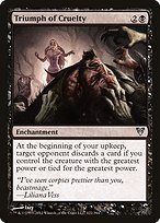 Matte Finish Avacyn Restored Triumph of Cruelty ( #122 )