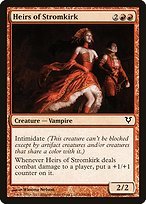 Matte Finish Avacyn Restored Heirs of Stromkirk ( #140 )
