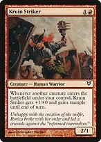 Matte Finish Avacyn Restored Kruin Striker ( #143 )