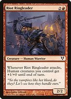 Matte Finish Avacyn Restored Riot Ringleader ( #152 )