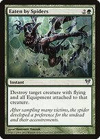 Matte Finish Avacyn Restored Eaten by Spiders ( #177 )