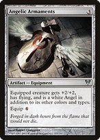 Matte Finish Avacyn Restored Angelic Armaments ( #212 )