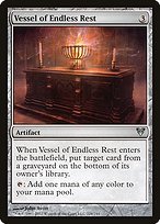 Matte Finish Avacyn Restored Vessel of Endless Rest ( #224 )