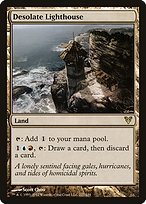 Matte Finish Avacyn Restored Desolate Lighthouse ( #227 )