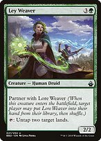 Glossy Finish Battlebond Ley Weaver ( #21 )