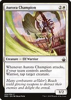 Glossy Finish Battlebond Aurora Champion ( #24 )
