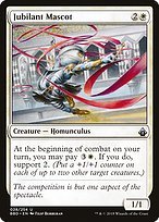 Glossy Finish Battlebond Jubilant Mascot ( #28 )