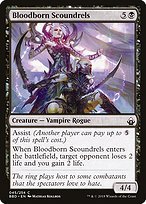 Glossy Finish Battlebond Bloodborn Scoundrels ( #45 )