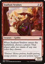 Glossy Finish Battlebond Stadium Vendors ( #63 )