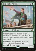 Glossy Finish Battlebond Generous Patron ( #70 )